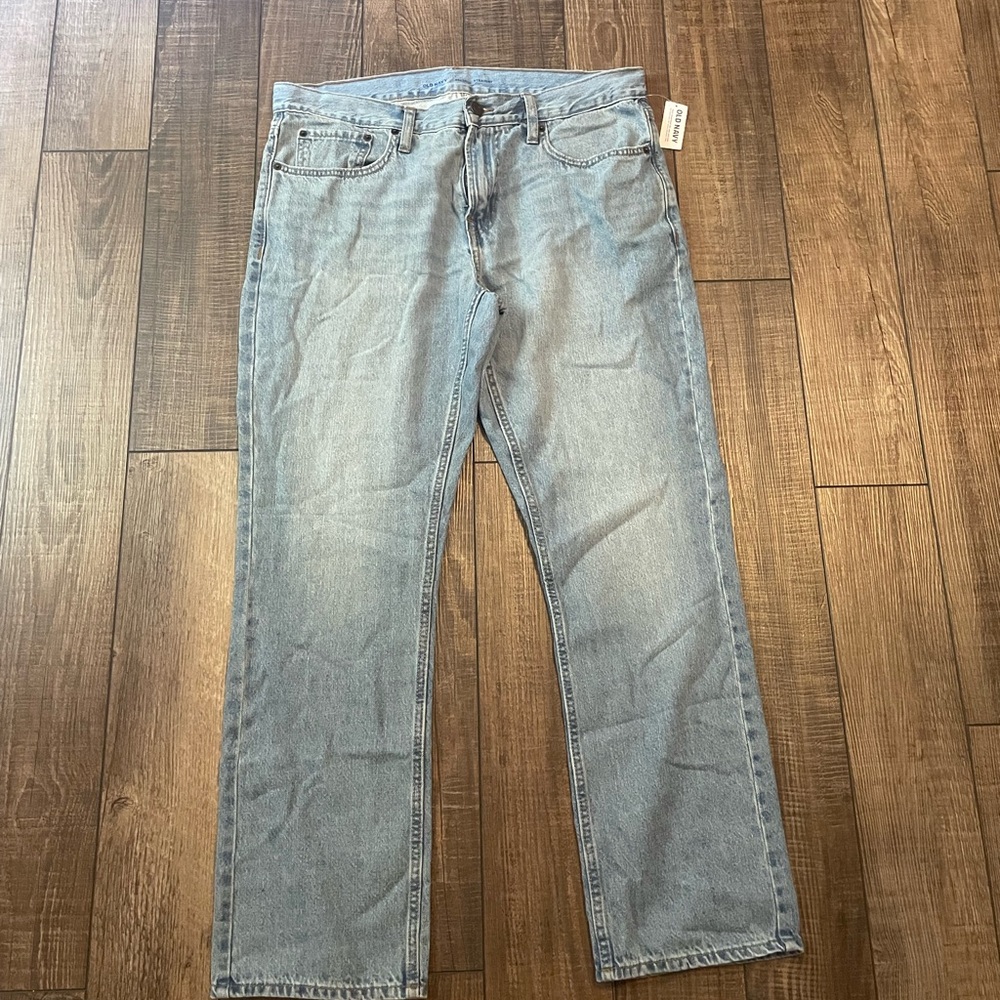Old Navy Men's Denim Jeans in Light Blue
